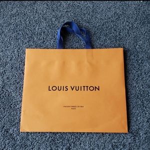 LARGE - Louis Vuitton Shopping bag / Paper bag